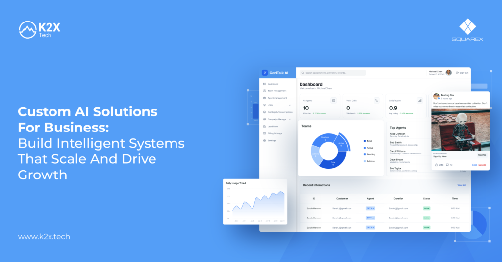 Custom AI Solutions for business